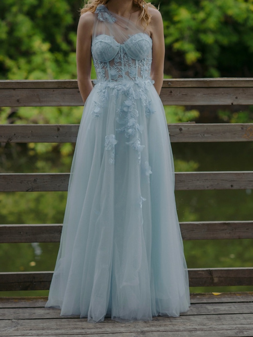Blue Prom Dress